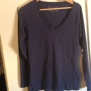 Long sleeve v neck